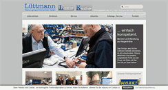 Desktop Screenshot of luettmann.de